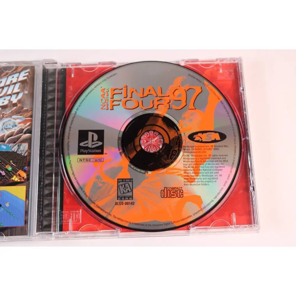 NCAA Basketball Final Four '97 (Sony PlayStation 1, PS1) Complete CIB Tested